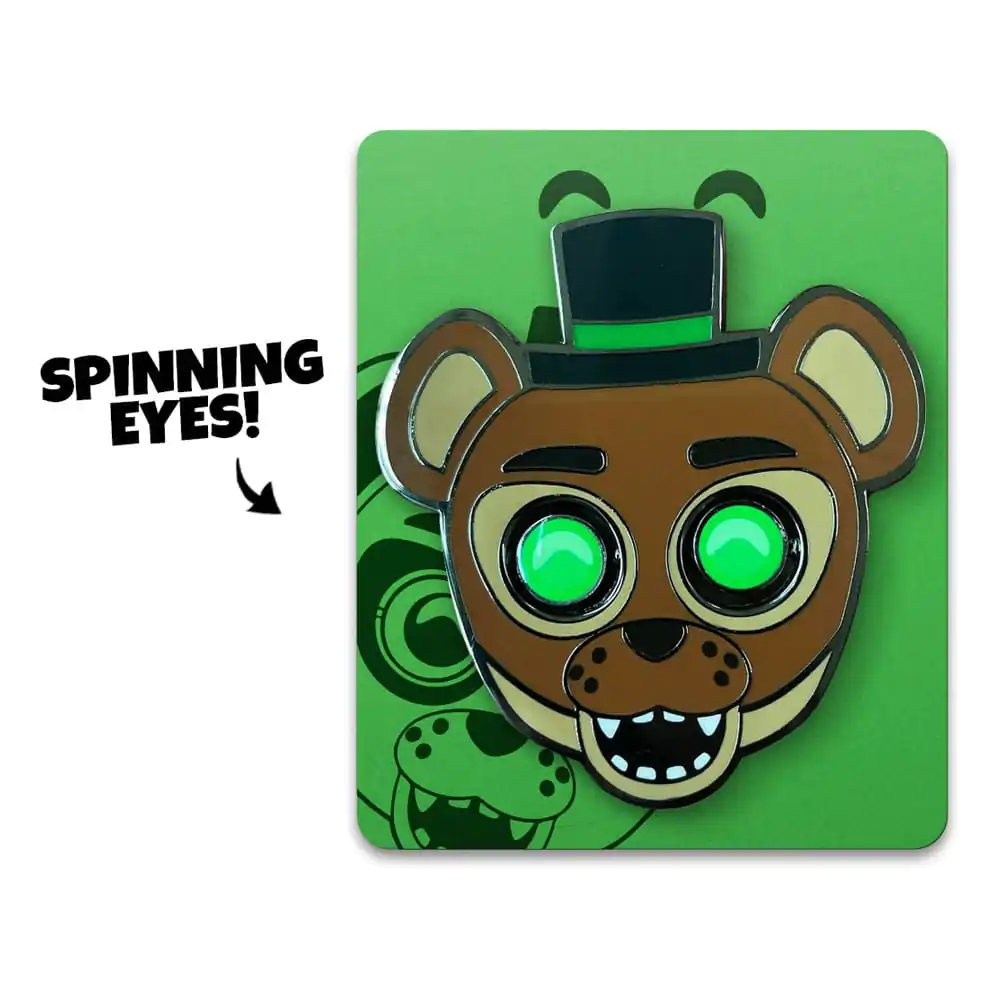 Five Nights at Freddy´s Pin Badge Popgoes The Weasel Glow in the Drak Spinning 5 cm product photo