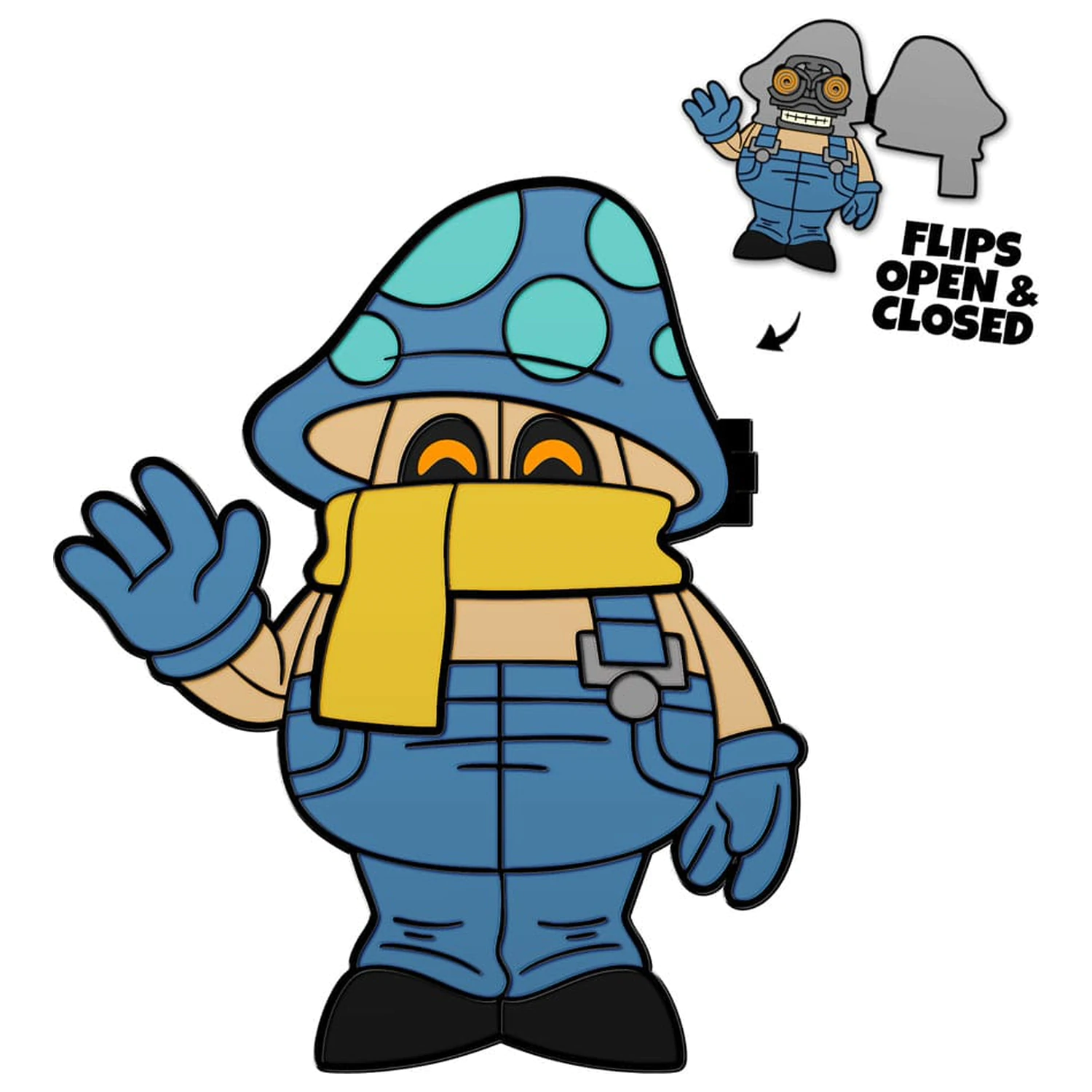 Five Nights at Freddy´s Reveal Pin Badge Mimic Mycellium Man 5 cm           product photo