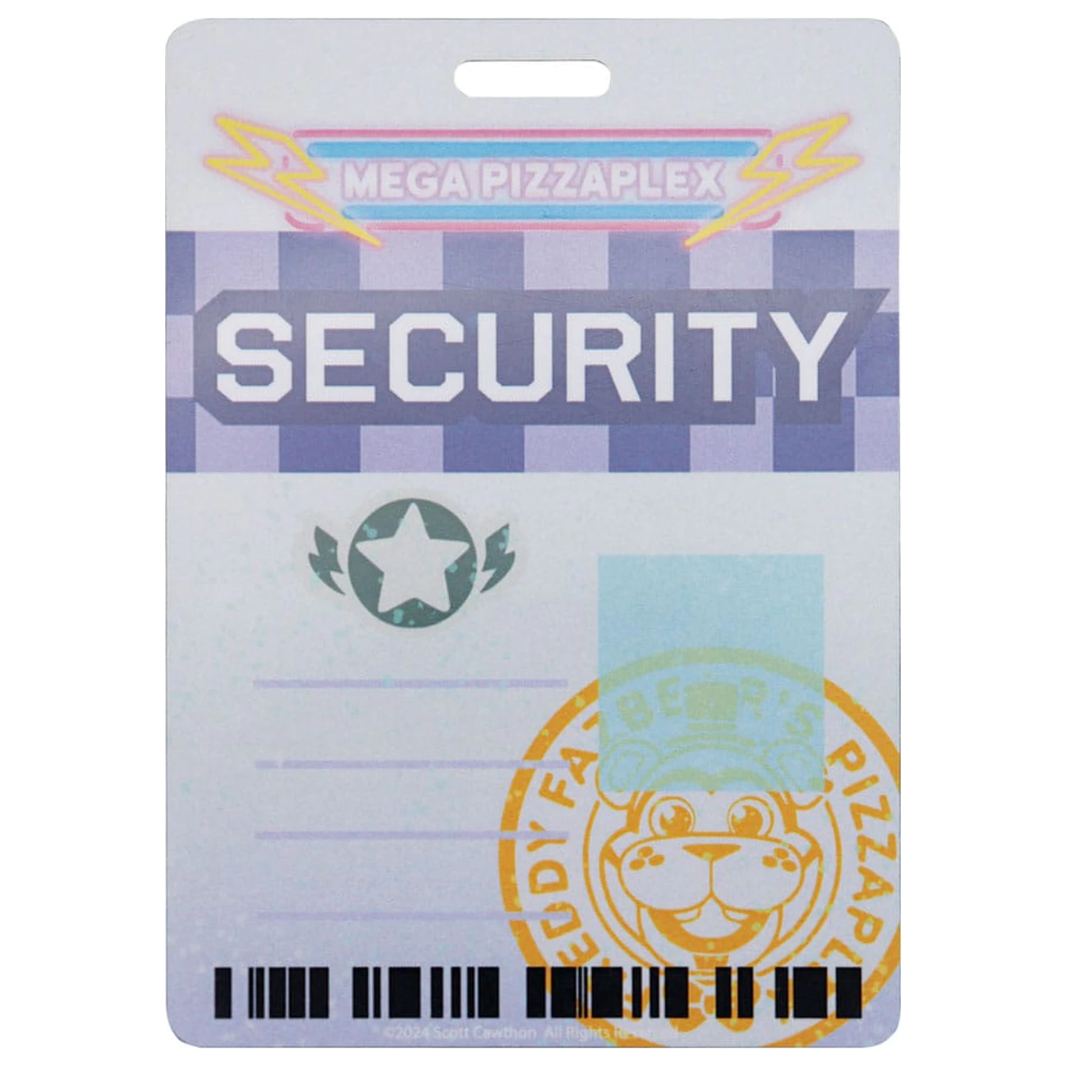 Five Nights at Freddy´s Replica Security Badge Antique Brass Edition product photo