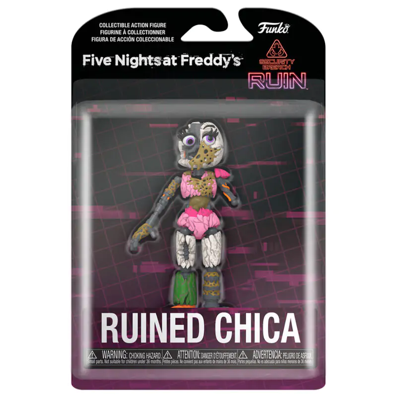 Five Nights at Freddy's: Security Breach - Ruin Action Figure Chica 13 cm product photo
