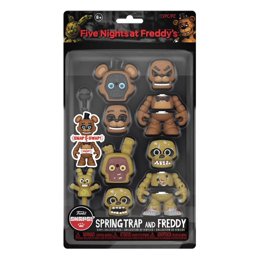 Five Nights at Freddy's Snap Action Figures Freddy & Springtrap 9 cm termékfotó