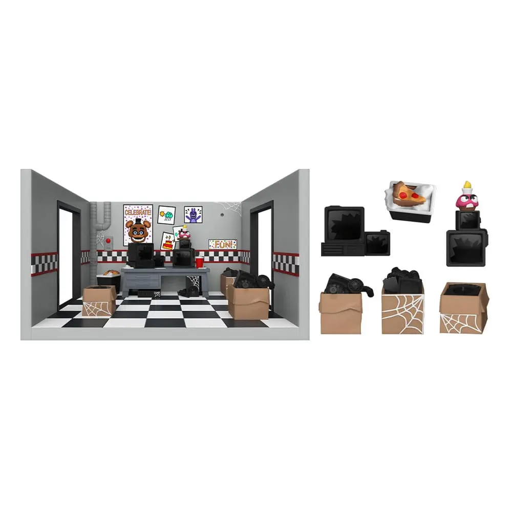 Five Nights at Freddy's Snap Playset &amp; Action Figure Freddy's Room 9 cm product photo