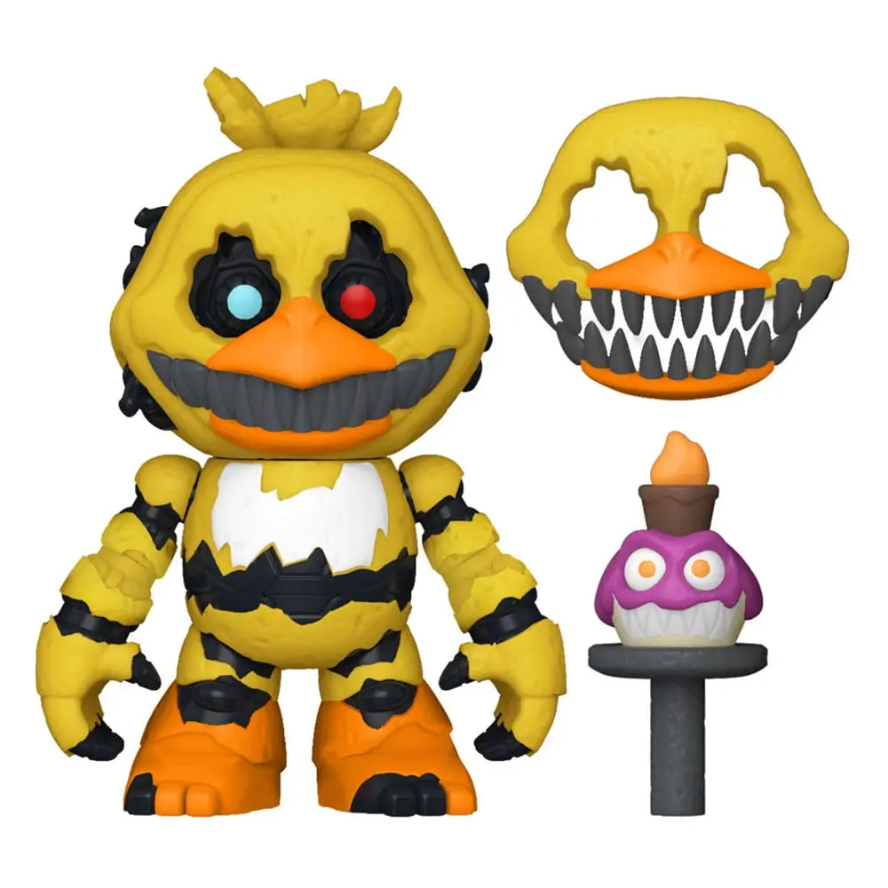 Five Nights at Freddy's Snap Action Figures Nightmare Chica & Toy Chica 9 cm termékfotó