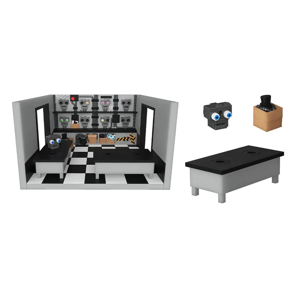 Five Nights at Freddy's Snap Playset &amp; Action Figure Storage Rm w/Chica 9 cm product photo