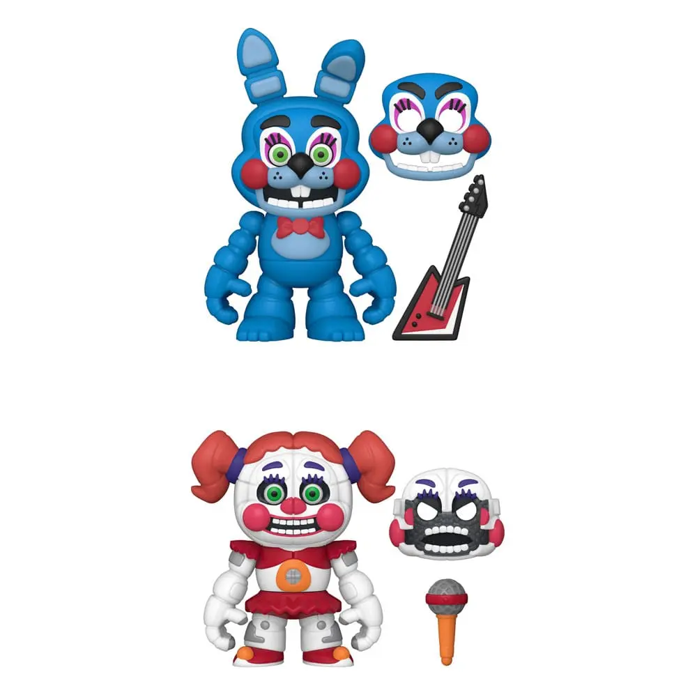 Five Nights at Freddy's Snap Action Figures Toy Bonnie & Baby 9 cm termékfotó