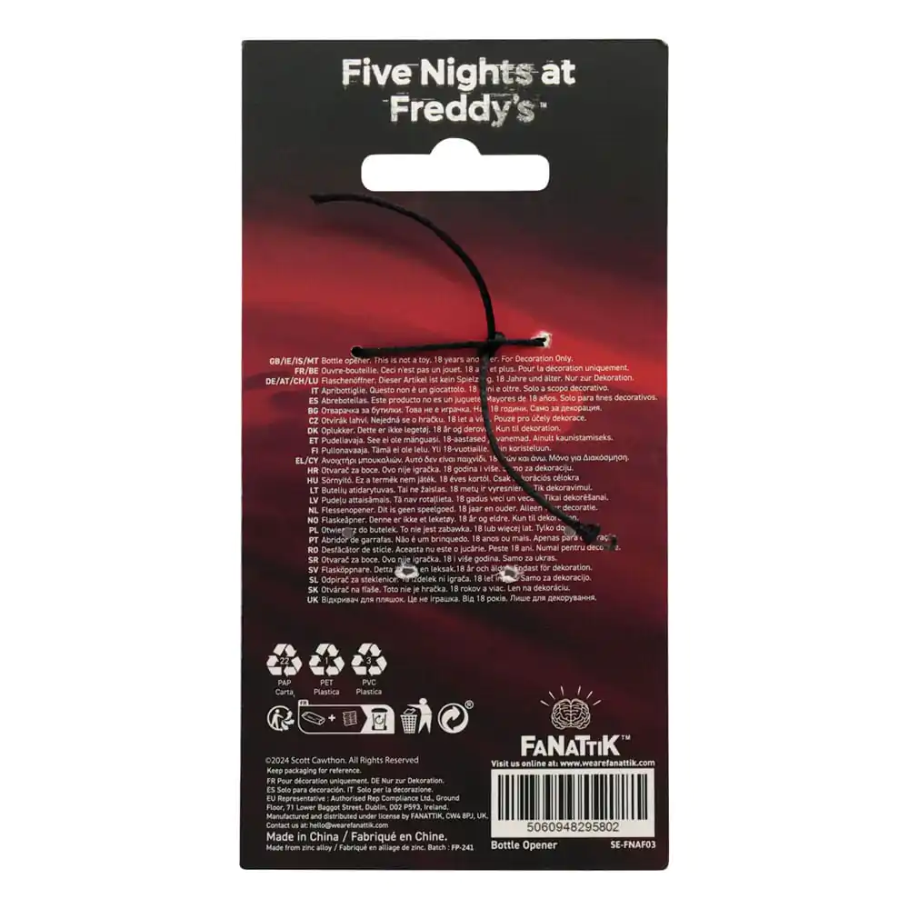 Five Nights at Freddy´s Bottle Opener 10 cm product photo
