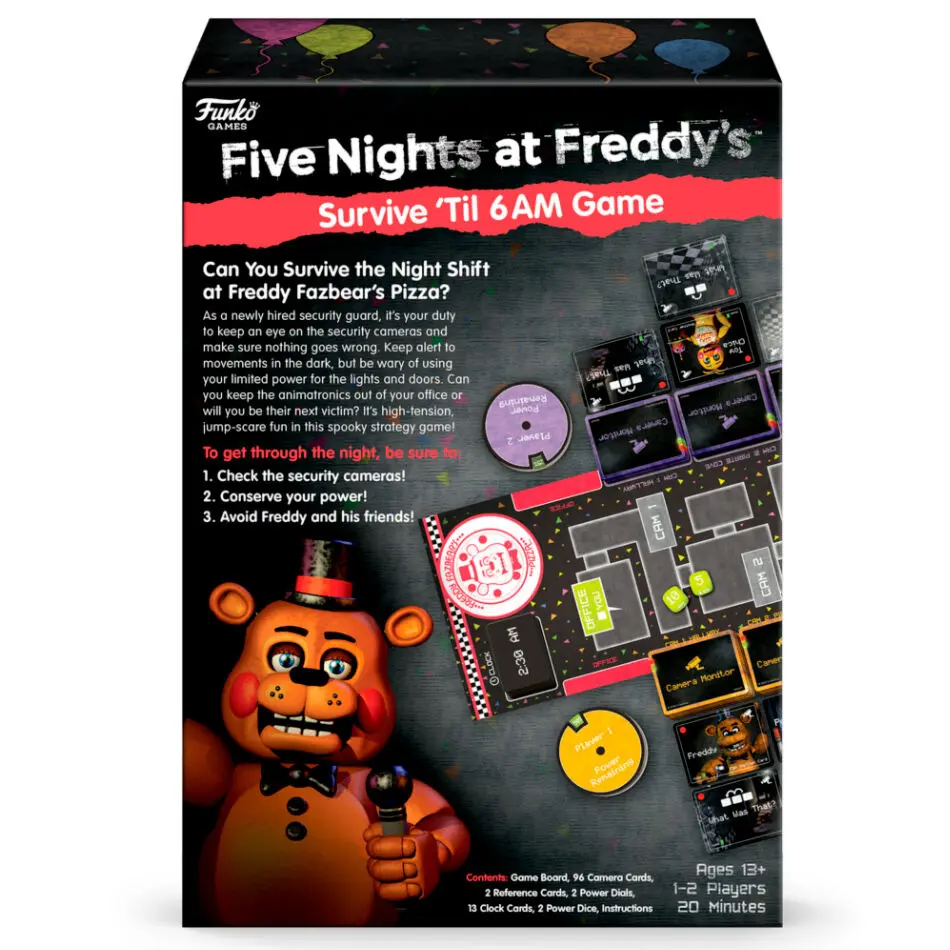 Five Nights at Freddy's Board Game Survive 'Til 6AM *English Version* product photo