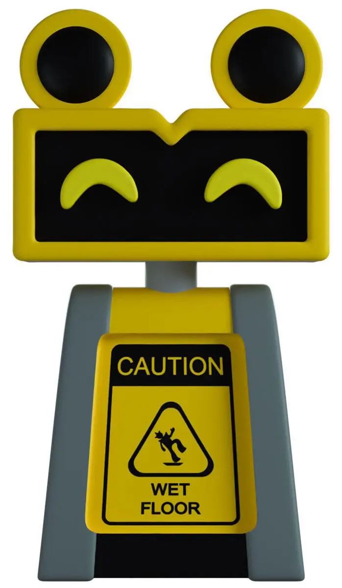 Five Nights at Freddy's Vinyl Figure Wet Floor Bot 9 cm product photo