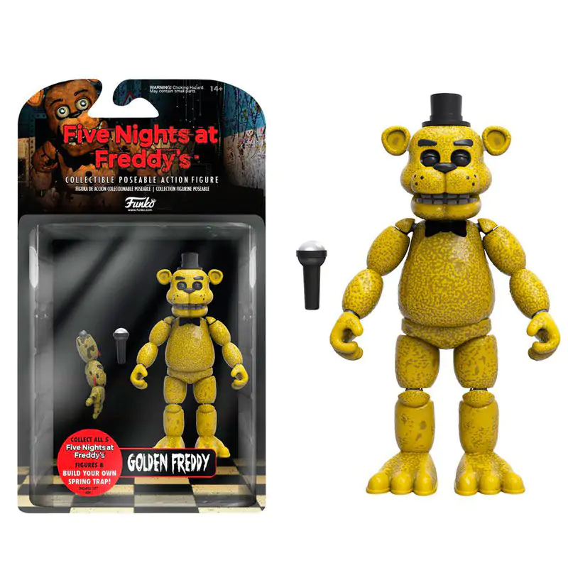 Five Nights at Freddys Gold Freddy Action Figure 13 cm product photo