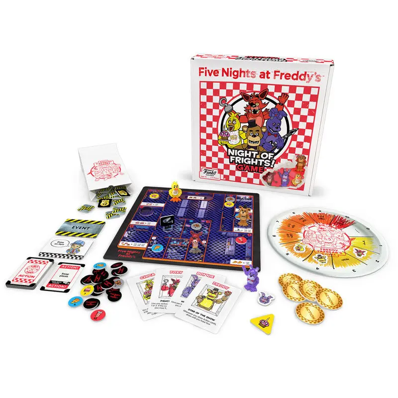 Five Nights at Freddys Night of Frights Game english board game product photo