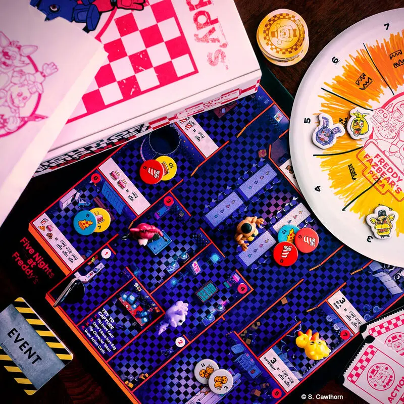 Five Nights at Freddys Night of Frights Game english board game product photo