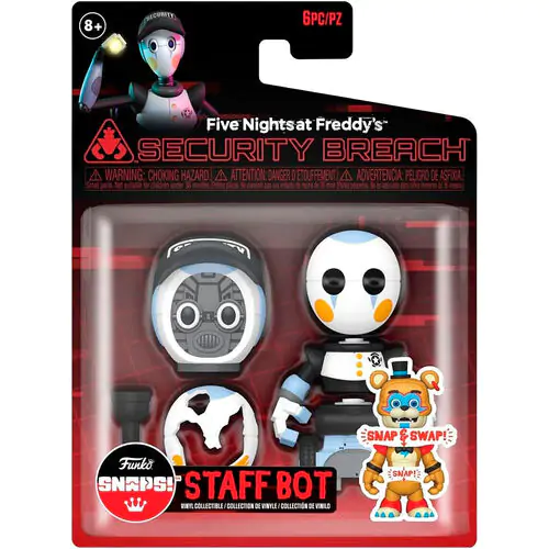 Snaps! figure Staff Bot Five Nights at Freddys product photo