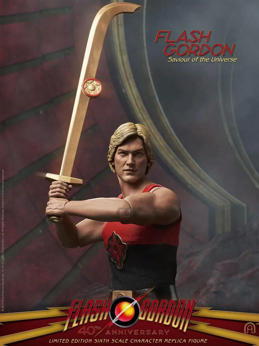 Flash Gordon Action Figure 1/6 Flash Gordon Limited Edition 31 cm product photo