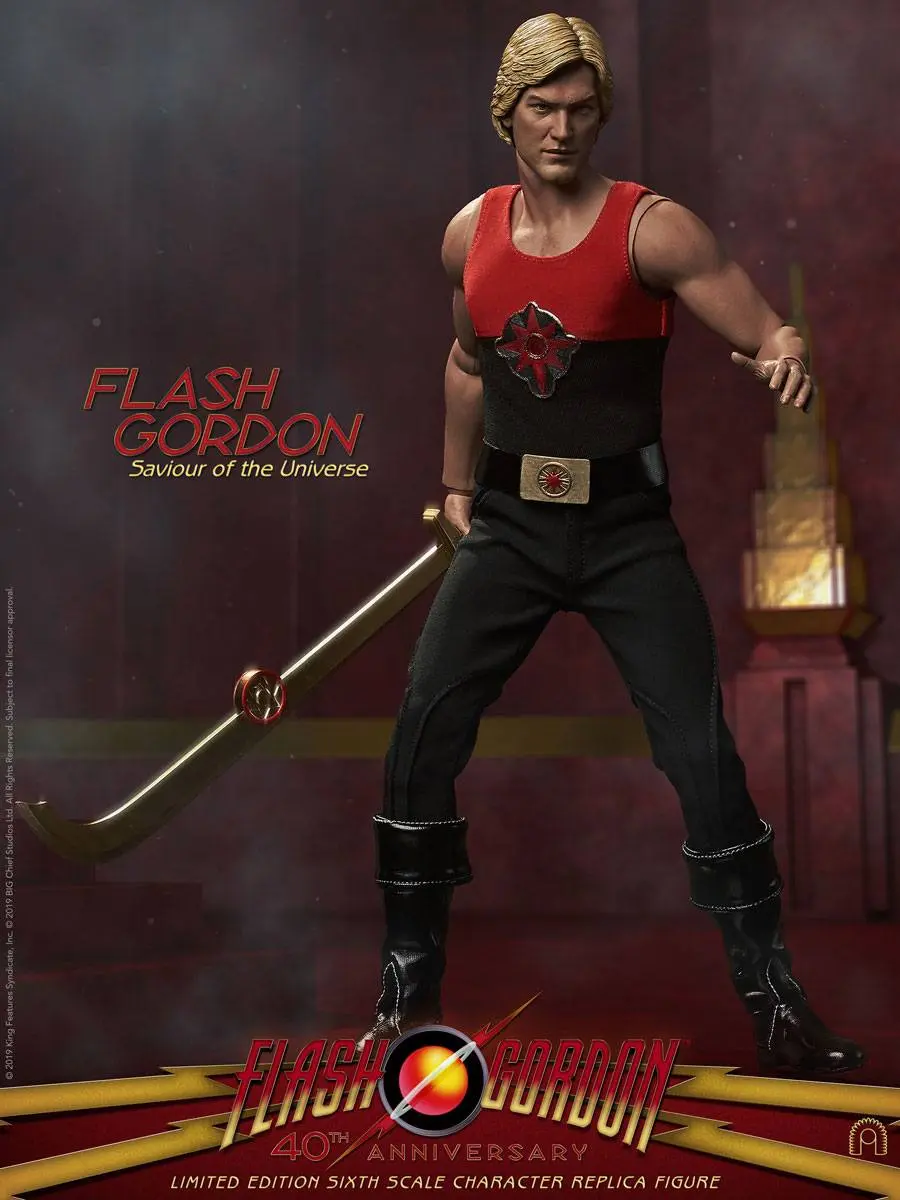 Flash Gordon Action Figure 1/6 Flash Gordon Limited Edition 31 cm product photo
