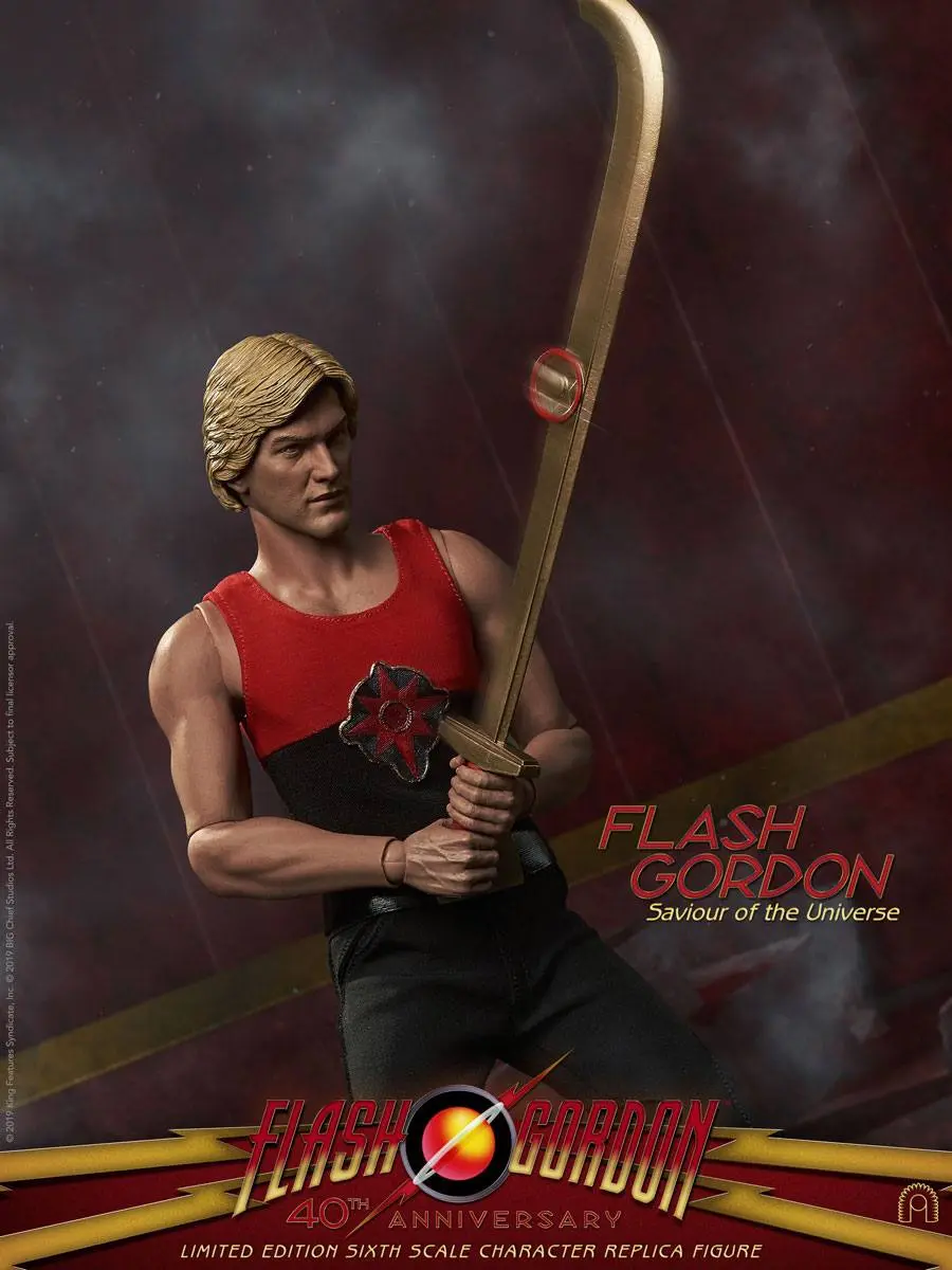 Flash Gordon Action Figure 1/6 Flash Gordon Limited Edition 31 cm product photo