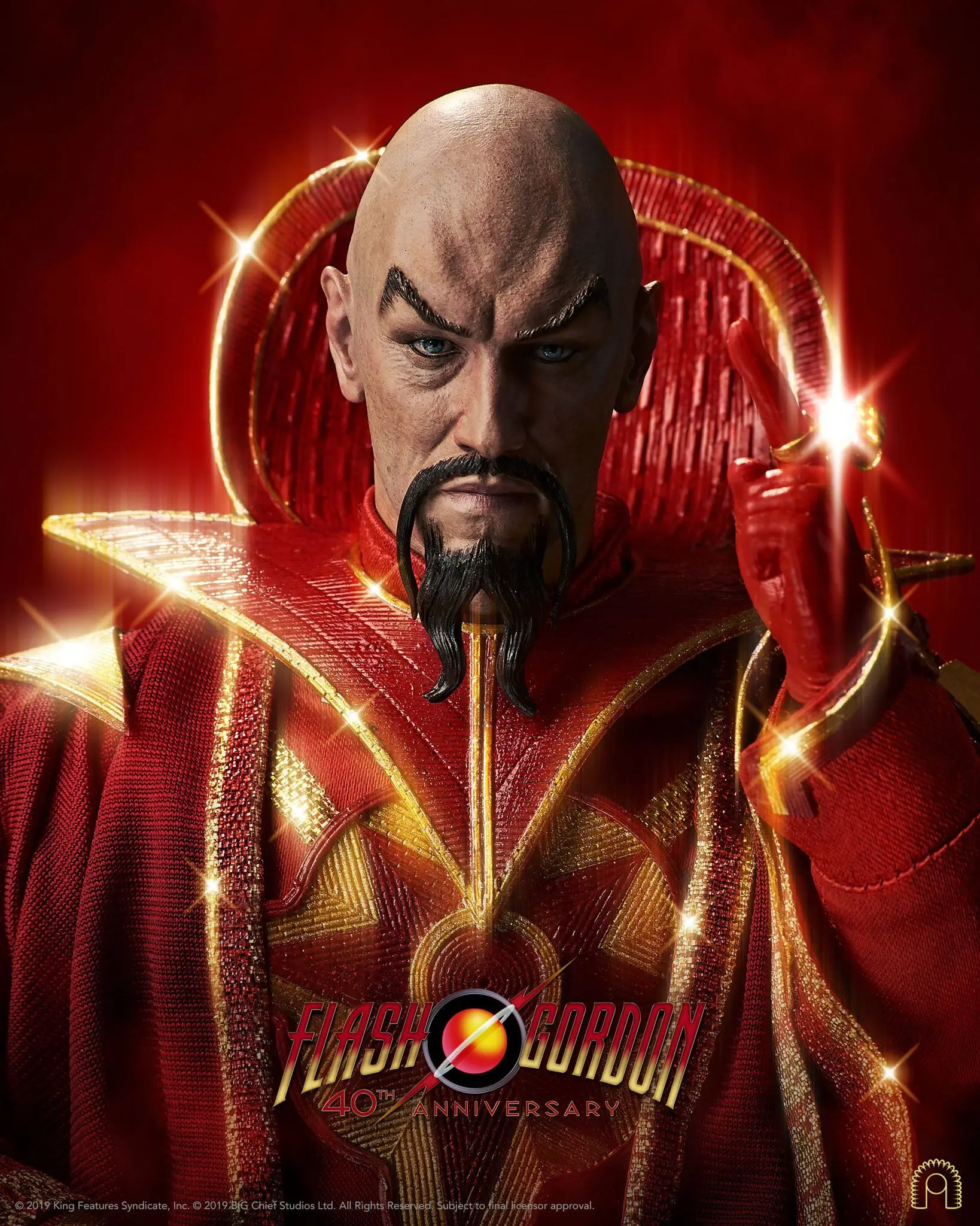 Flash Gordon Action Figure 1/6 Ming the Merciless Limited Edition 31 cm product photo