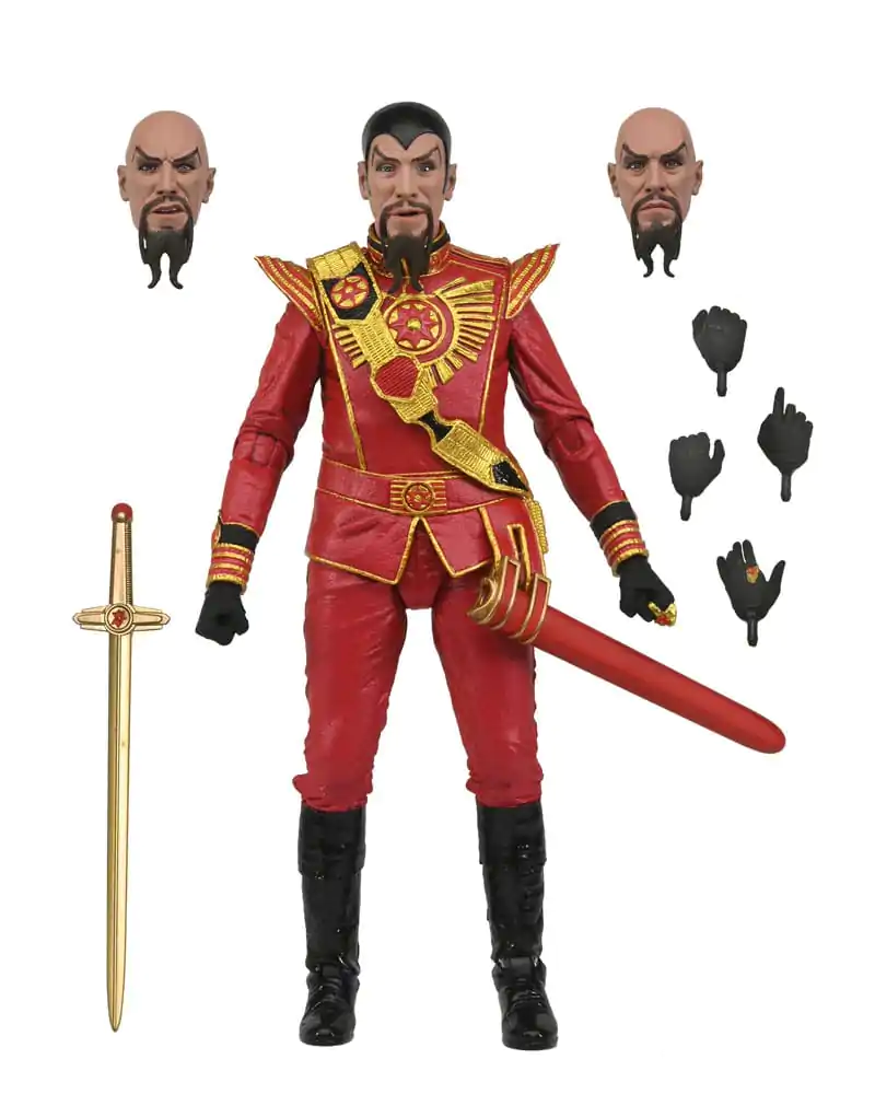 Flash Gordon (1980) Action Figure Ultimate Ming (Red Military Outfit) 18 cm product photo