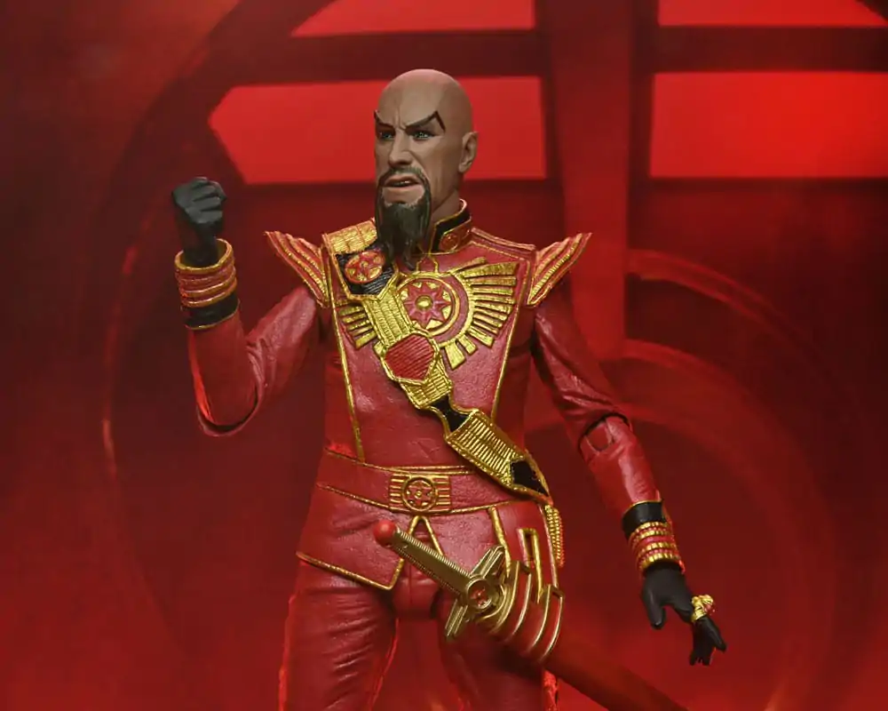 Flash Gordon (1980) Action Figure Ultimate Ming (Red Military Outfit) 18 cm product photo