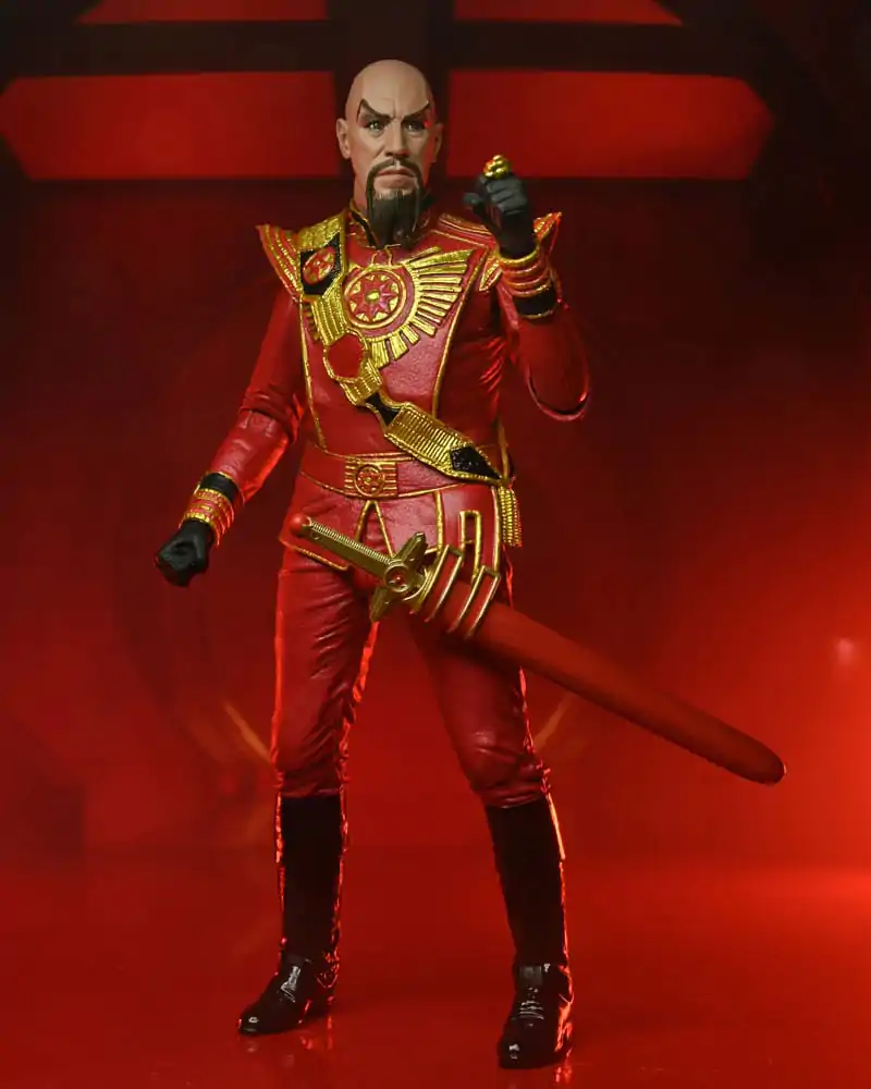 Flash Gordon (1980) Action Figure Ultimate Ming (Red Military Outfit) 18 cm product photo