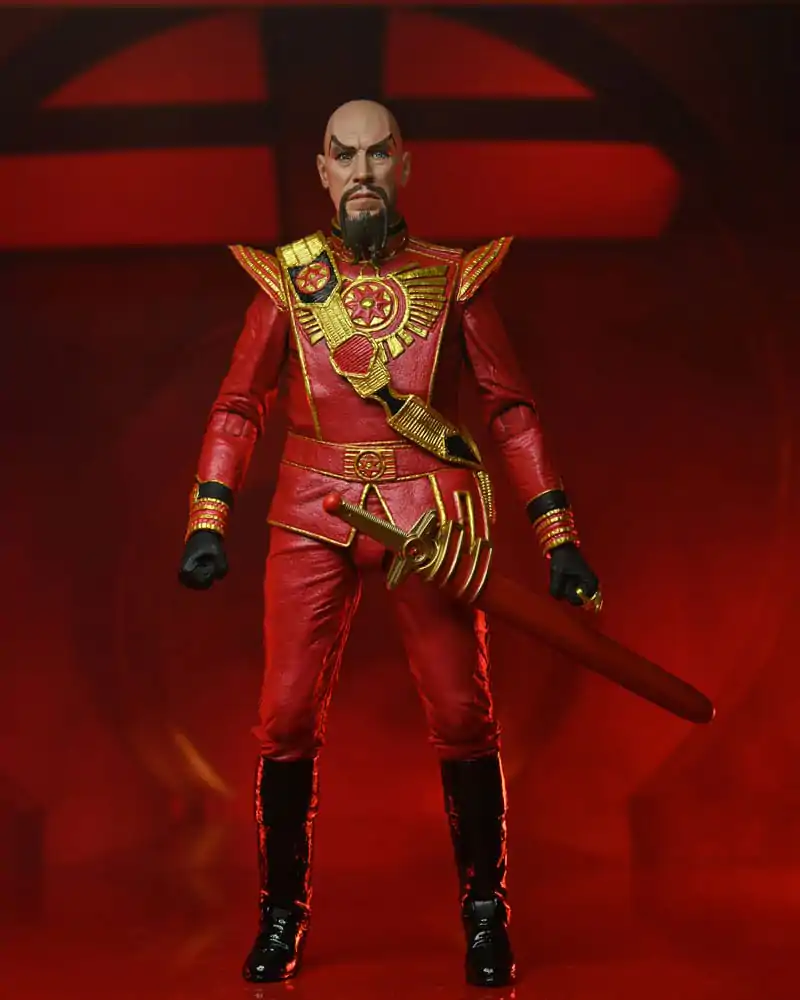 Flash Gordon (1980) Action Figure Ultimate Ming (Red Military Outfit) 18 cm product photo