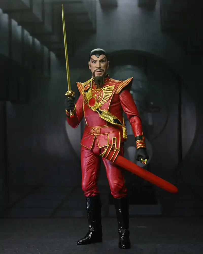 Flash Gordon (1980) Action Figure Ultimate Ming (Red Military Outfit) 18 cm product photo