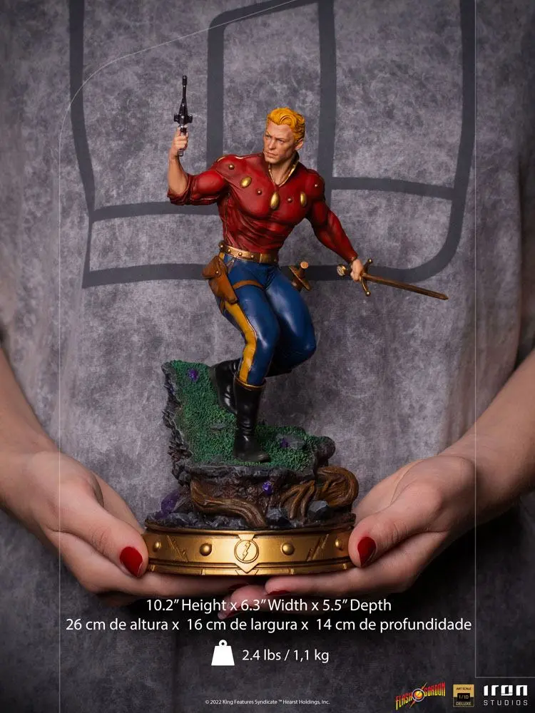 Flash Gordon Deluxe Art Scale Statue 1/10 Flash Gordon 26 cm product photo