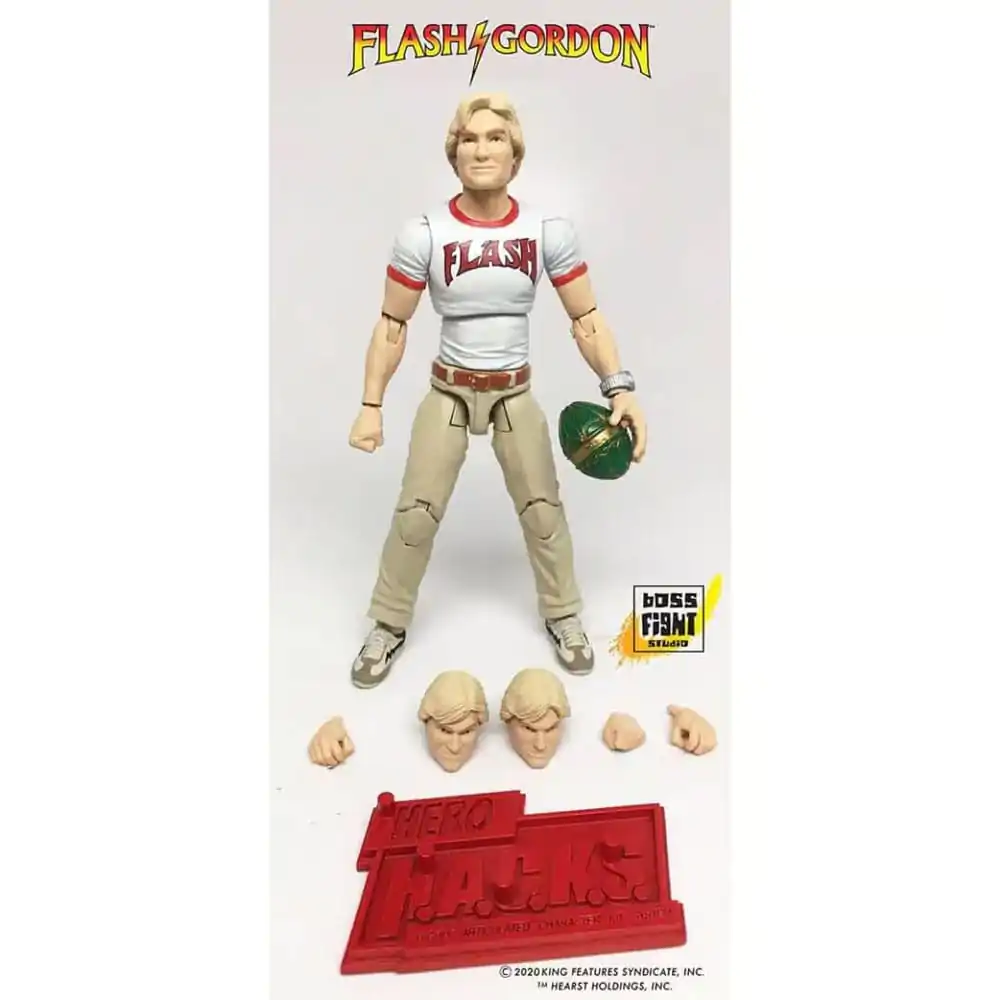 Flash Gordon Hero H.A.C.K.S. Action Figure Flash Gordon with Lunchbox termékfotó