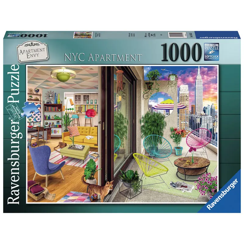 Flat in New Yorks puzzle 1000pcs product photo