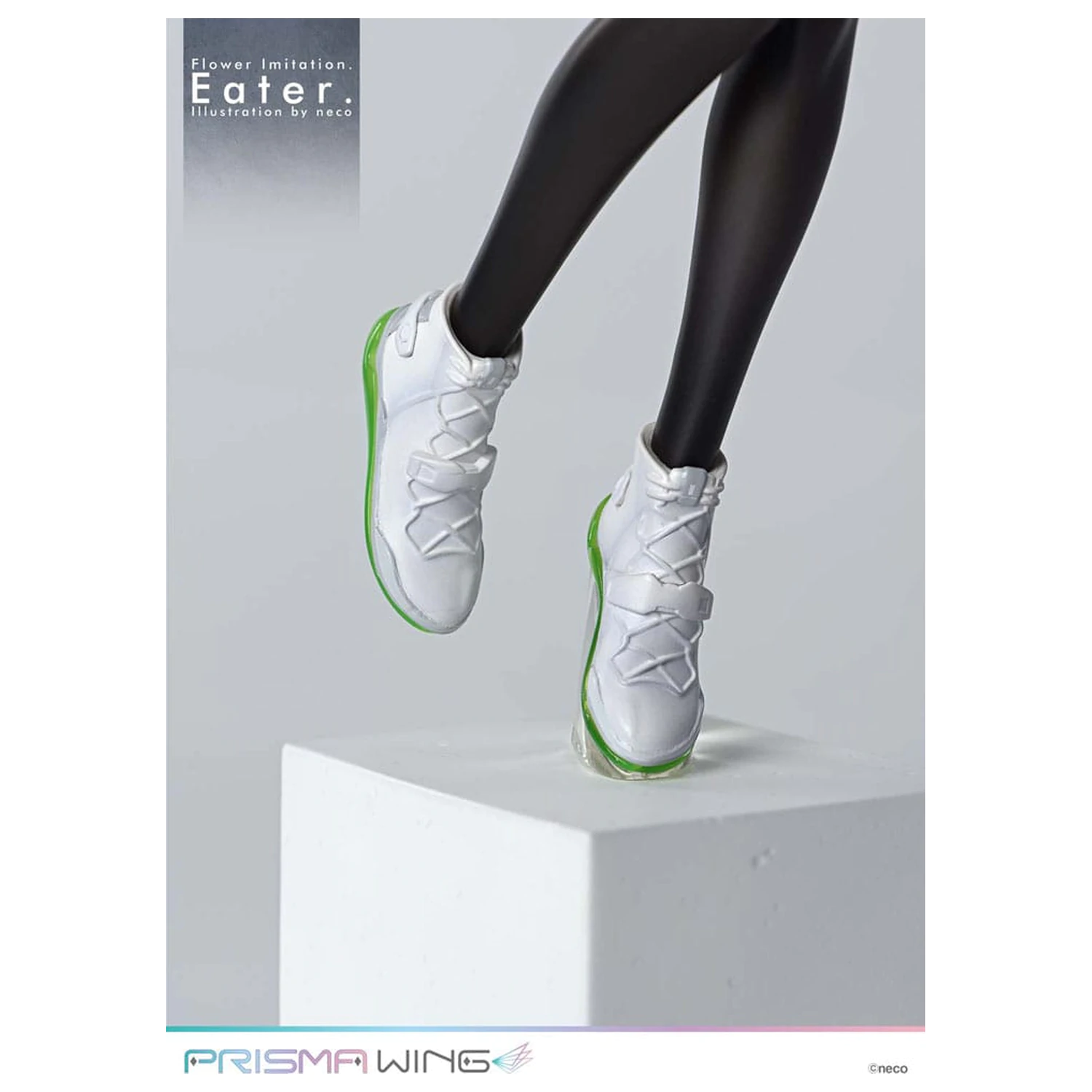 Flower Imitation Prisma Wing PVC Statue 1/7 Eater Illustration by neco 32 cm product photo