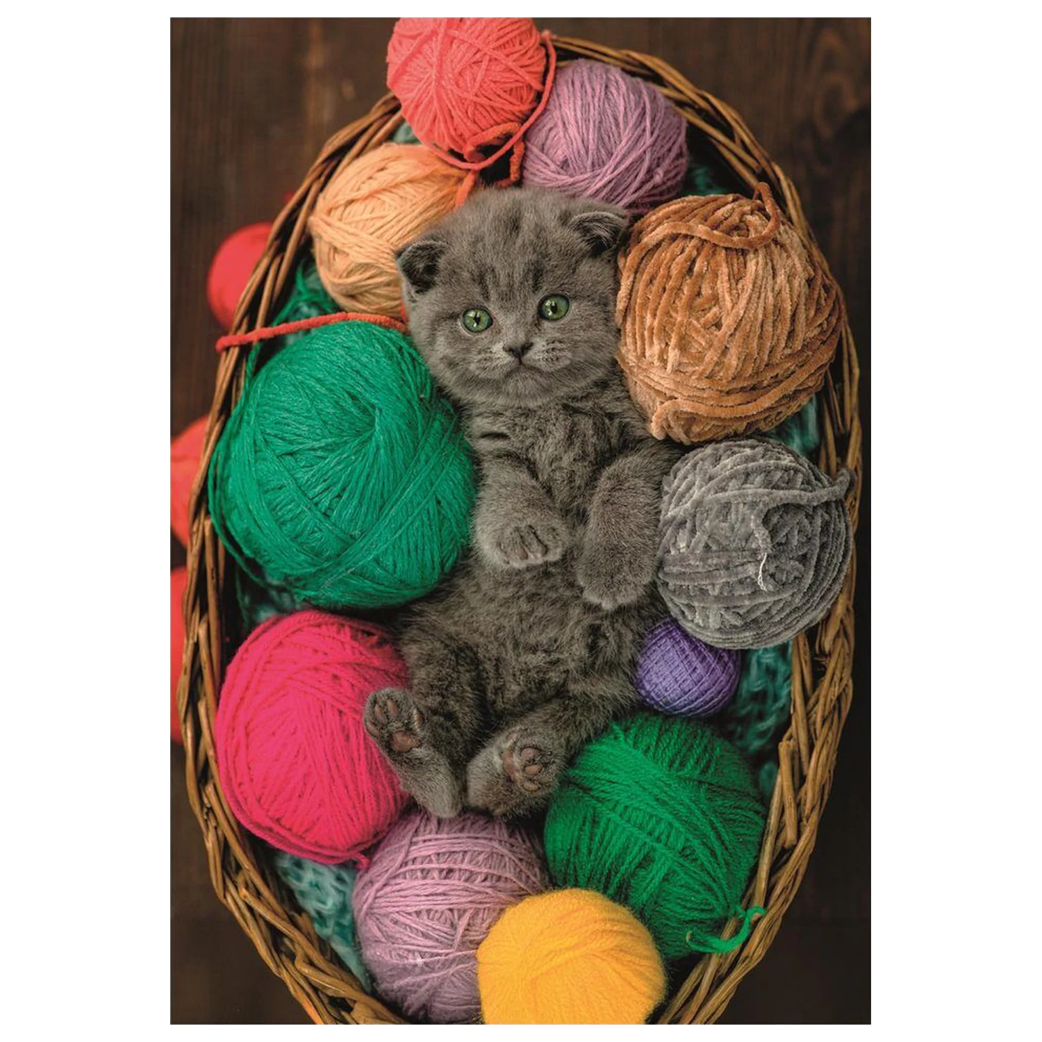 Fluffy Kitten puzzle 500pcs product photo