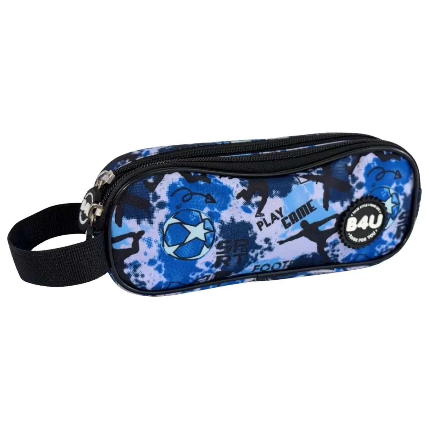Football Be Winner 2-Compartment Pencil Case 21 cm product photo