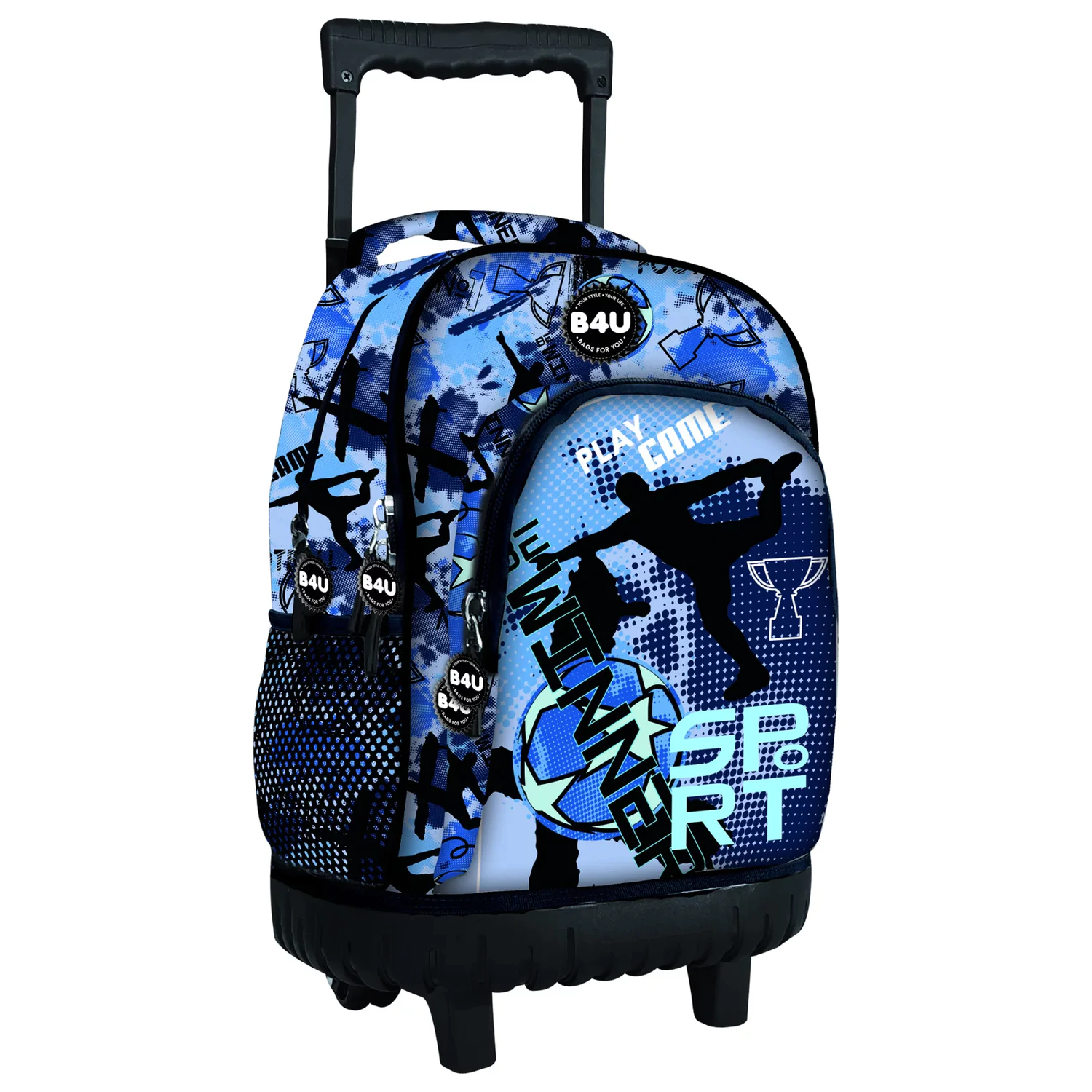 Soccer Be Winner Premium Wheeled School Bag, Bag 44 cm product photo