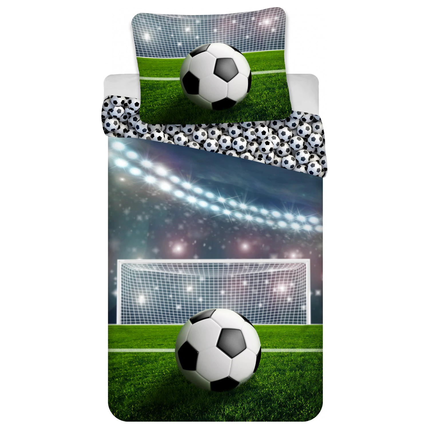 Football Stadium Kids, Preschool Duvet Cover product photo