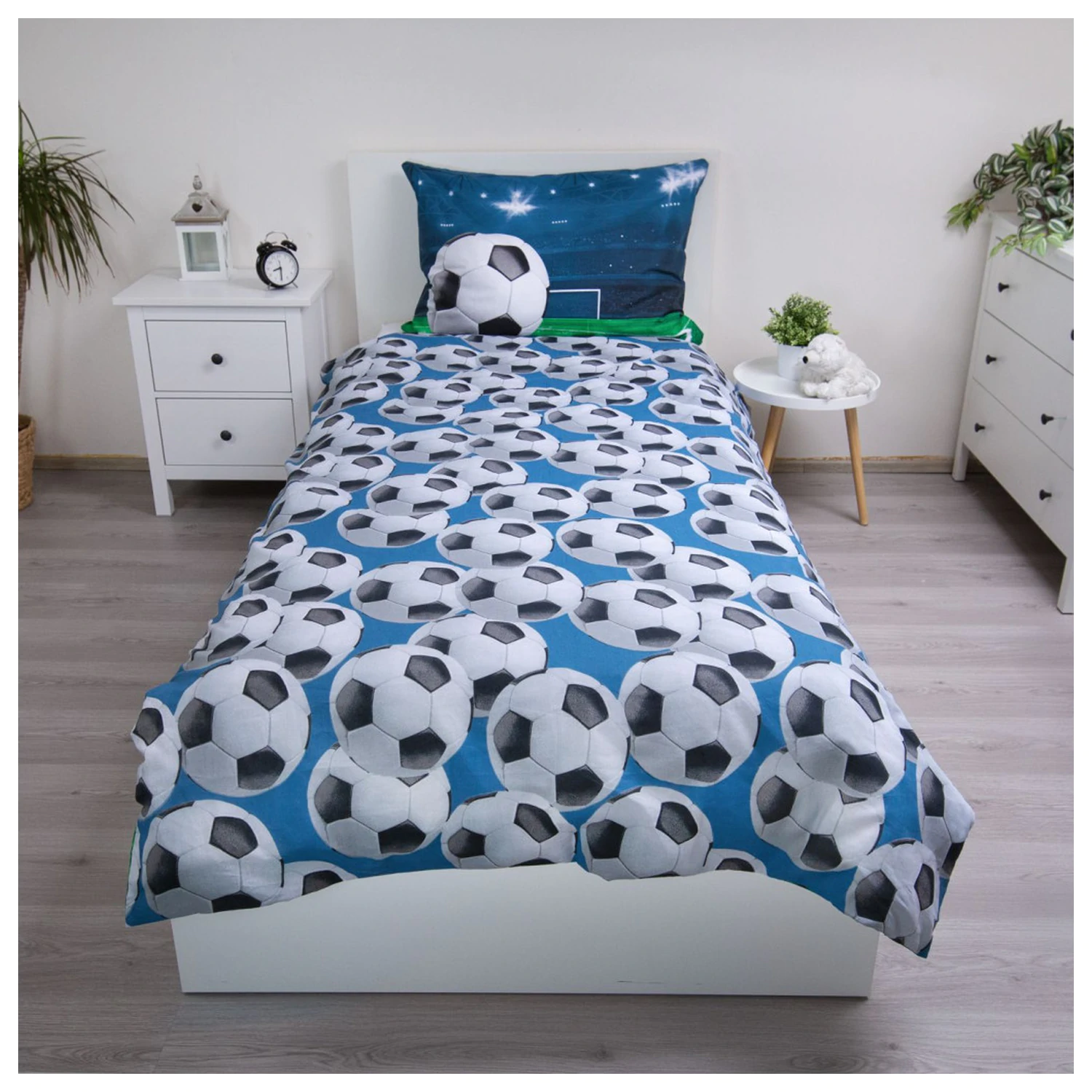 Football Stadium Light Duvet Cover product photo