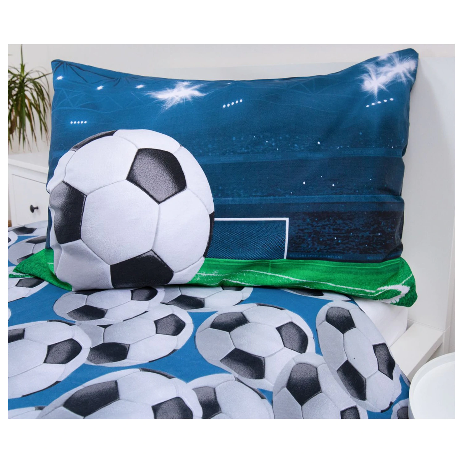 Football Stadium Light Duvet Cover product photo