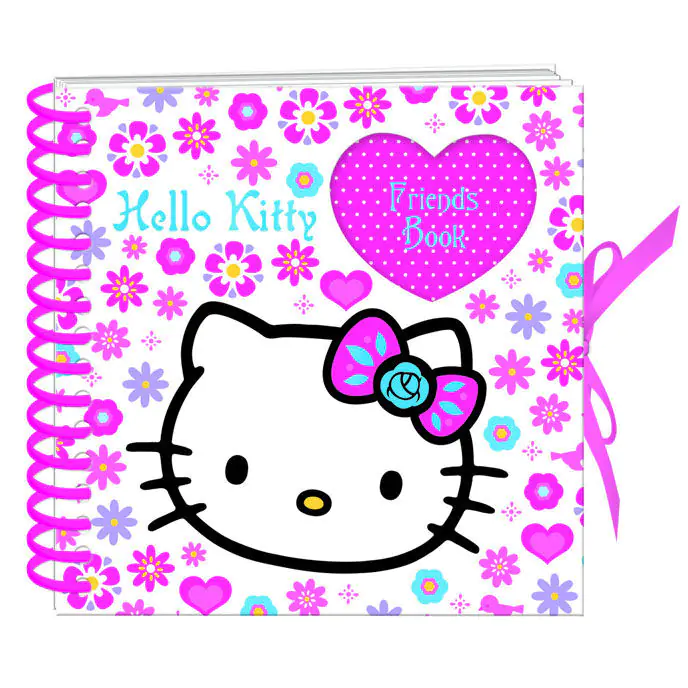 Folksy Hello Kitty friendship notebook product photo