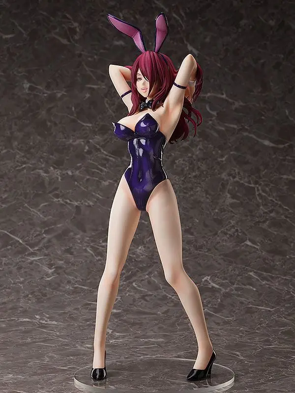 Food Wars Shokugeki no Soma PVC Statue 1/4 Rindo Kobayashi: Bare Leg Bunny Ver. 47 cm product photo