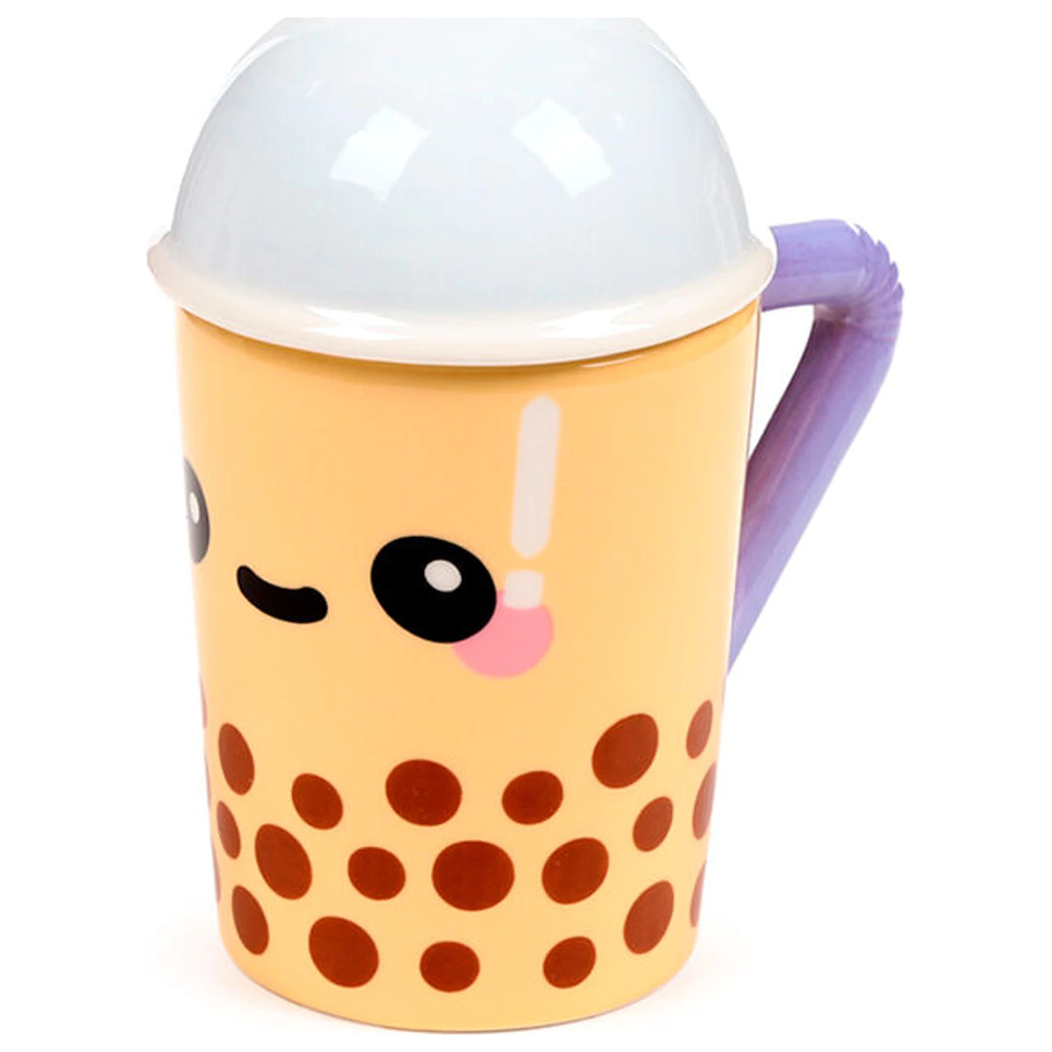 Foodiemals boba bubble tea mug with Lid 300ml product photo