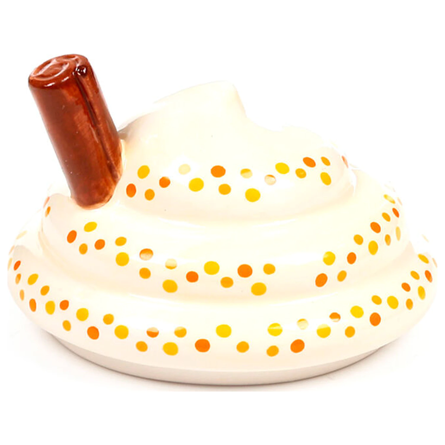 Foodiemals Latte pumpkin mug with lid 325ml product photo