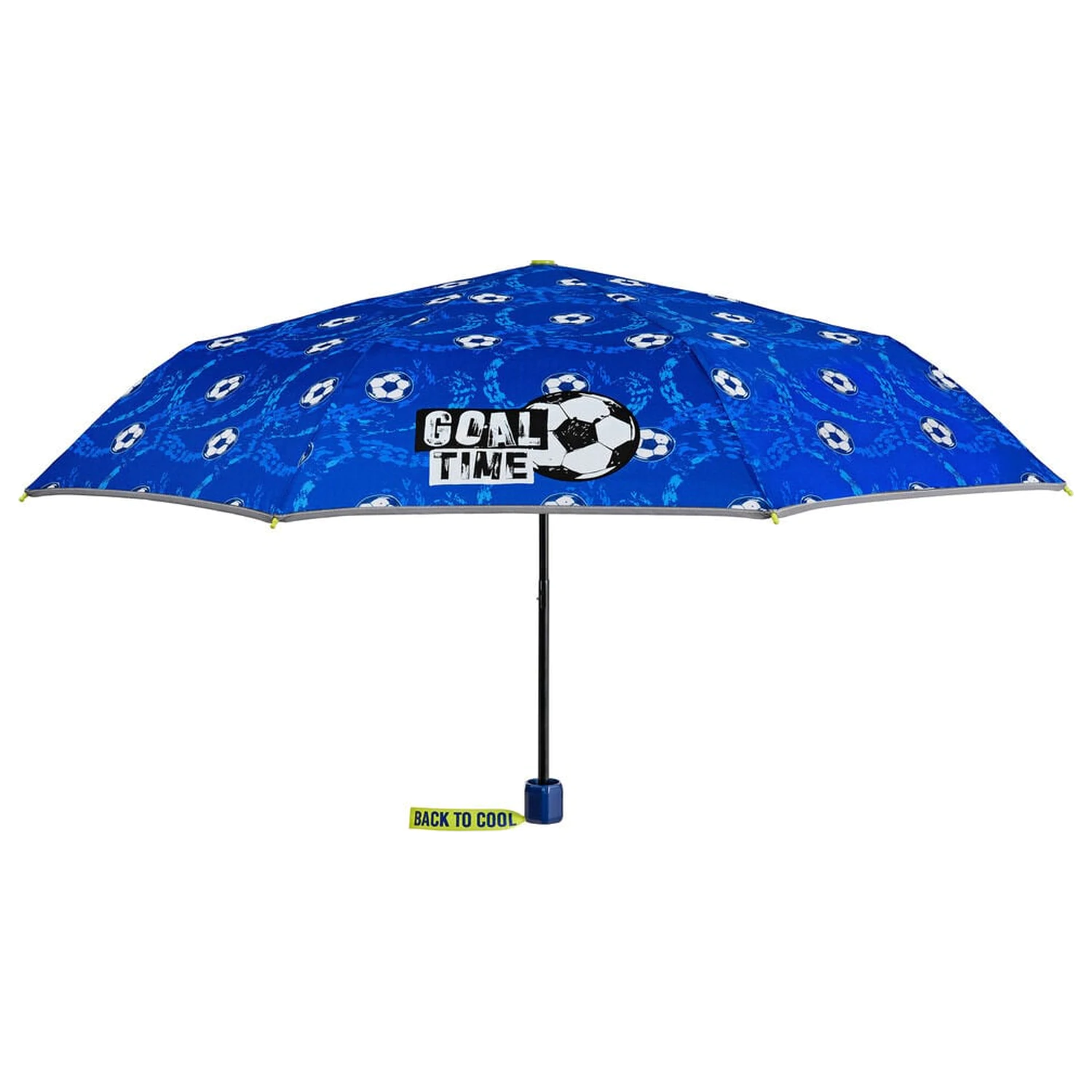 Football manual folding umbrella 50cm product photo