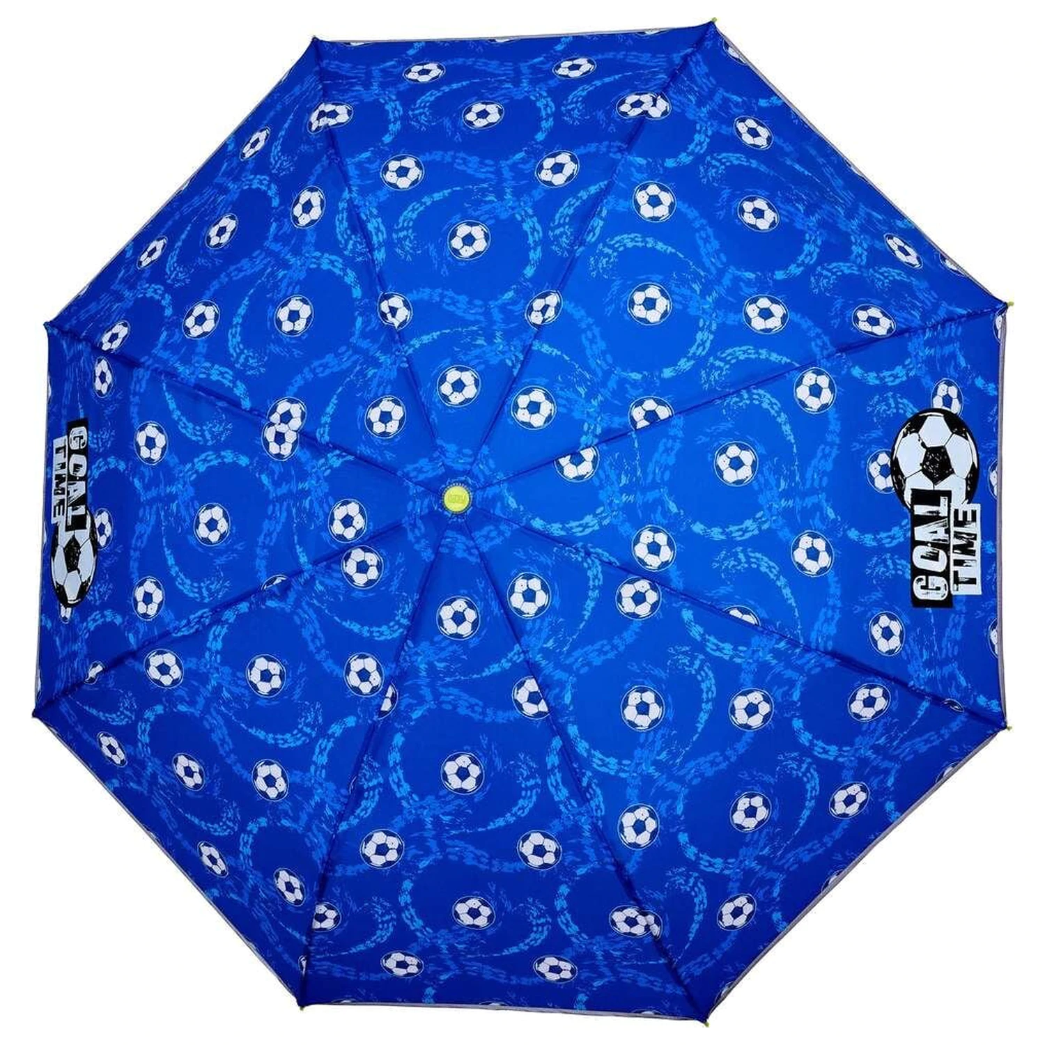 Football manual folding umbrella 50cm product photo