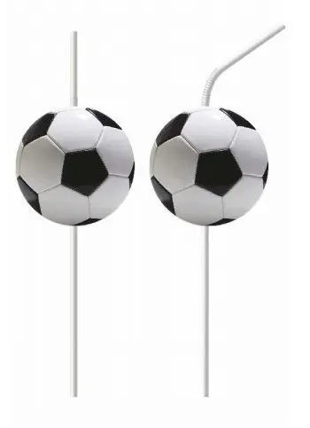 Football Party, Football Paper Straws, 4-piece set product photo
