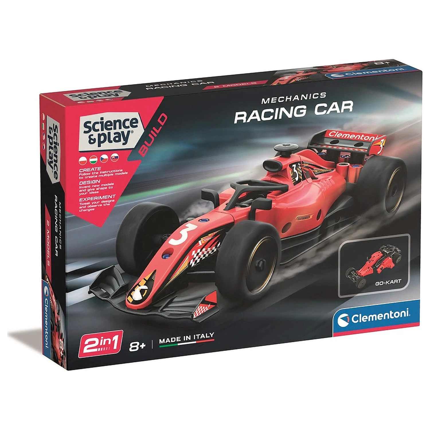 Formula 1 and Go-Kart Mechanics Building Toy product photo