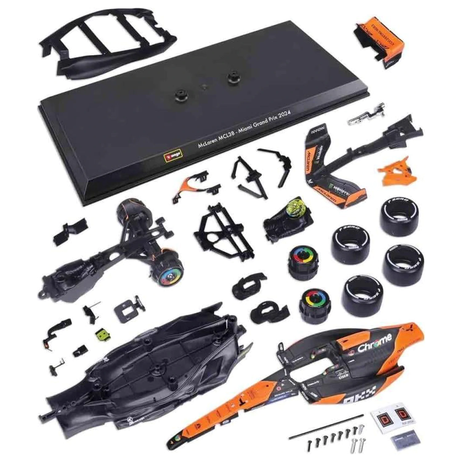 Formula 1 F1 McLaren MCL38 Lando Norris Model Kit 1:24 product photo