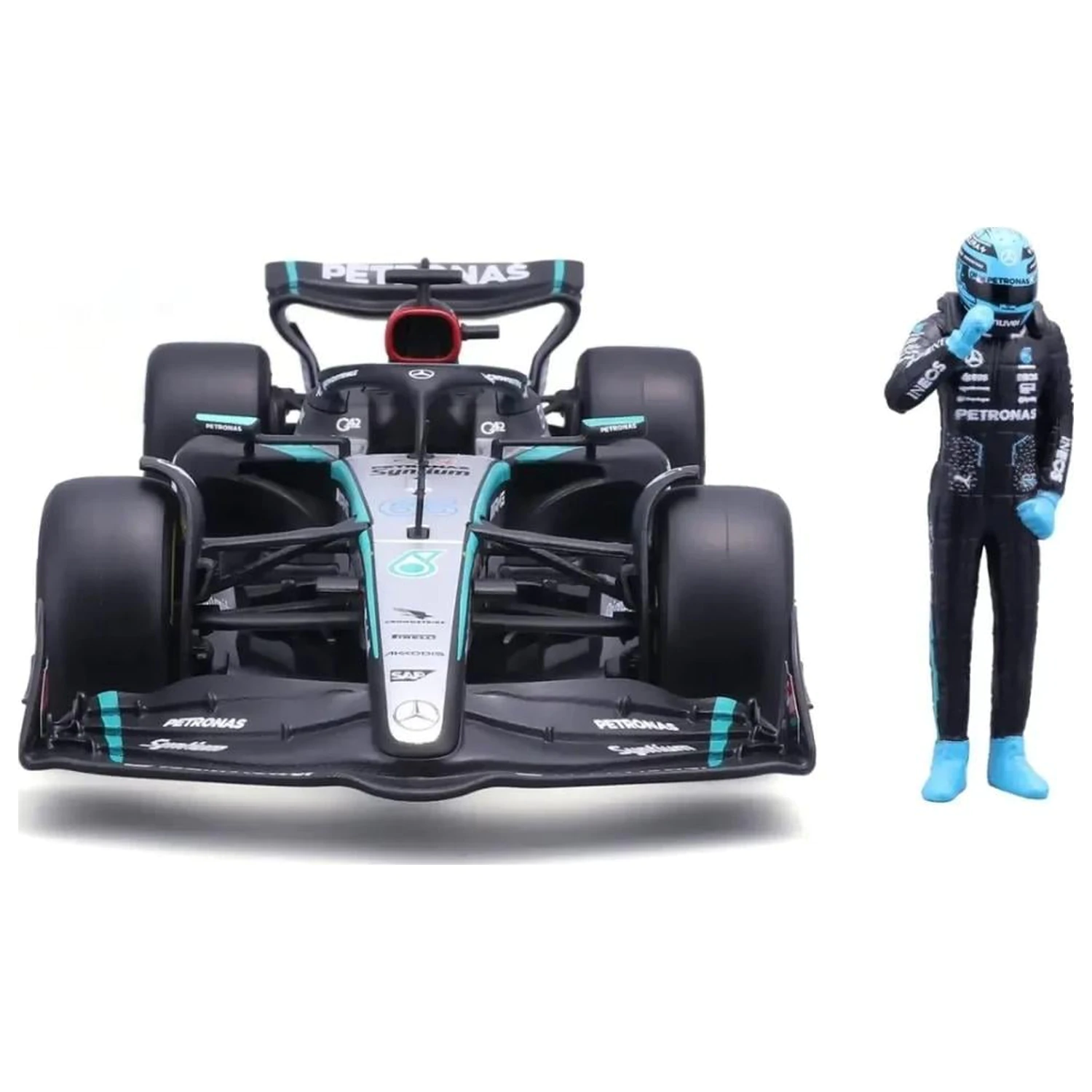 Formula 1 F1 Mercedes W15 E Perf. 2023 Russell Die-cast Model 1/24 product photo