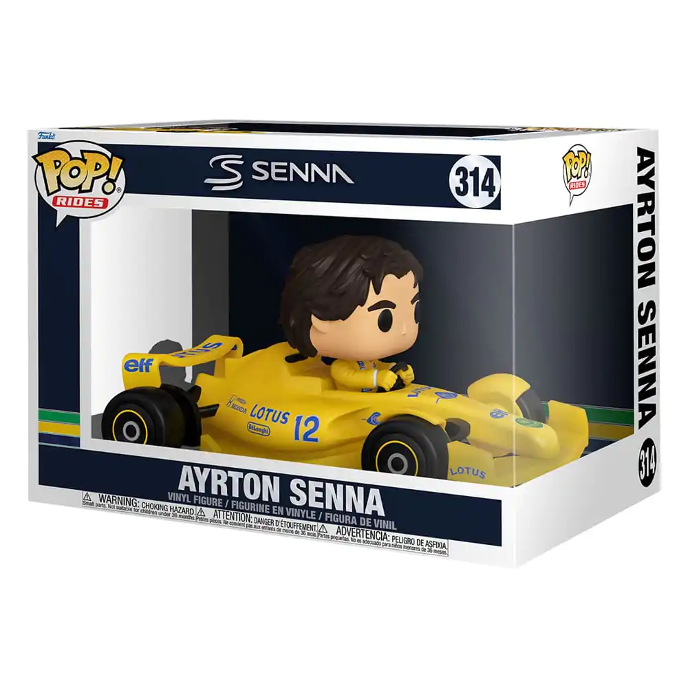 Formula 1 Funko POP! Rides Deluxe Vinyl Figure Lotus - Ayrton Senna 9 cm product photo