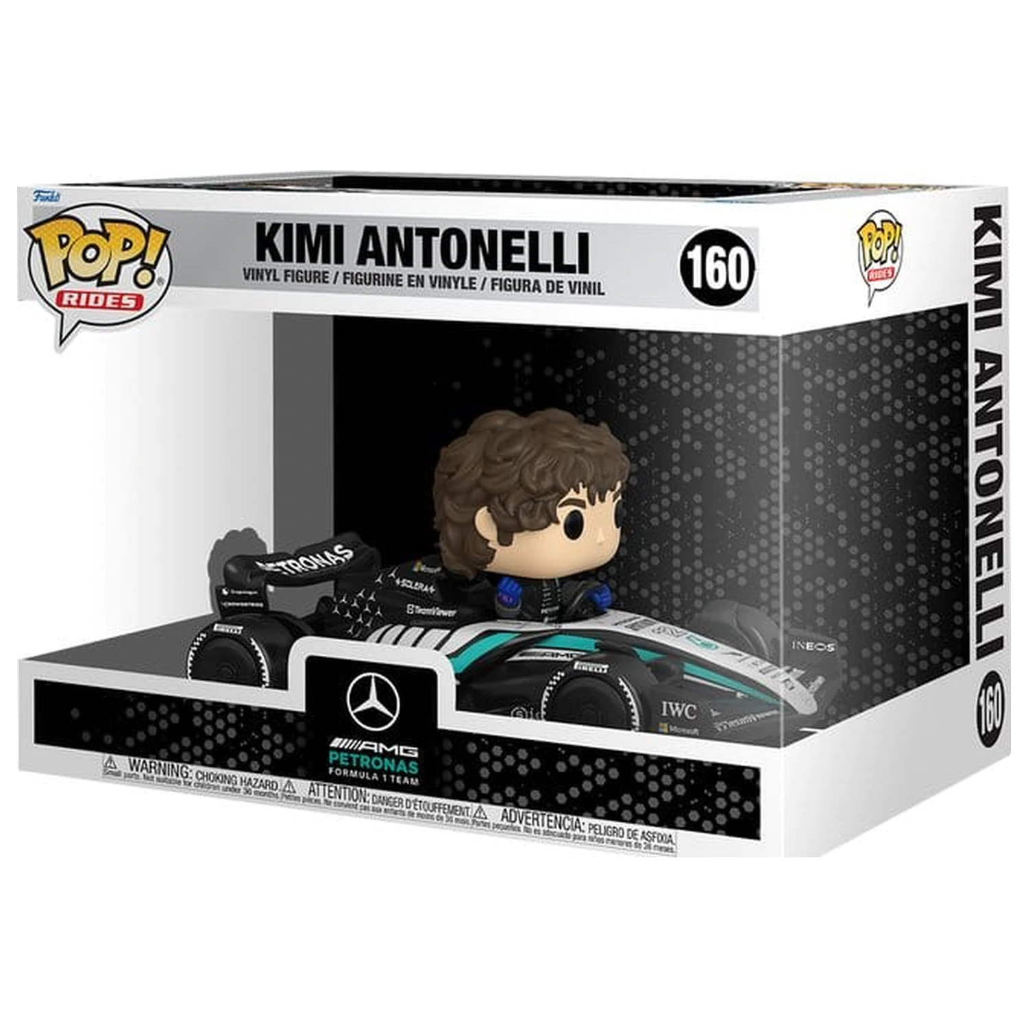 Formula 1 Funko POP! Rides Super Deluxe Vinyl Figure Mercedes Benz - KIMI 15 cm product photo