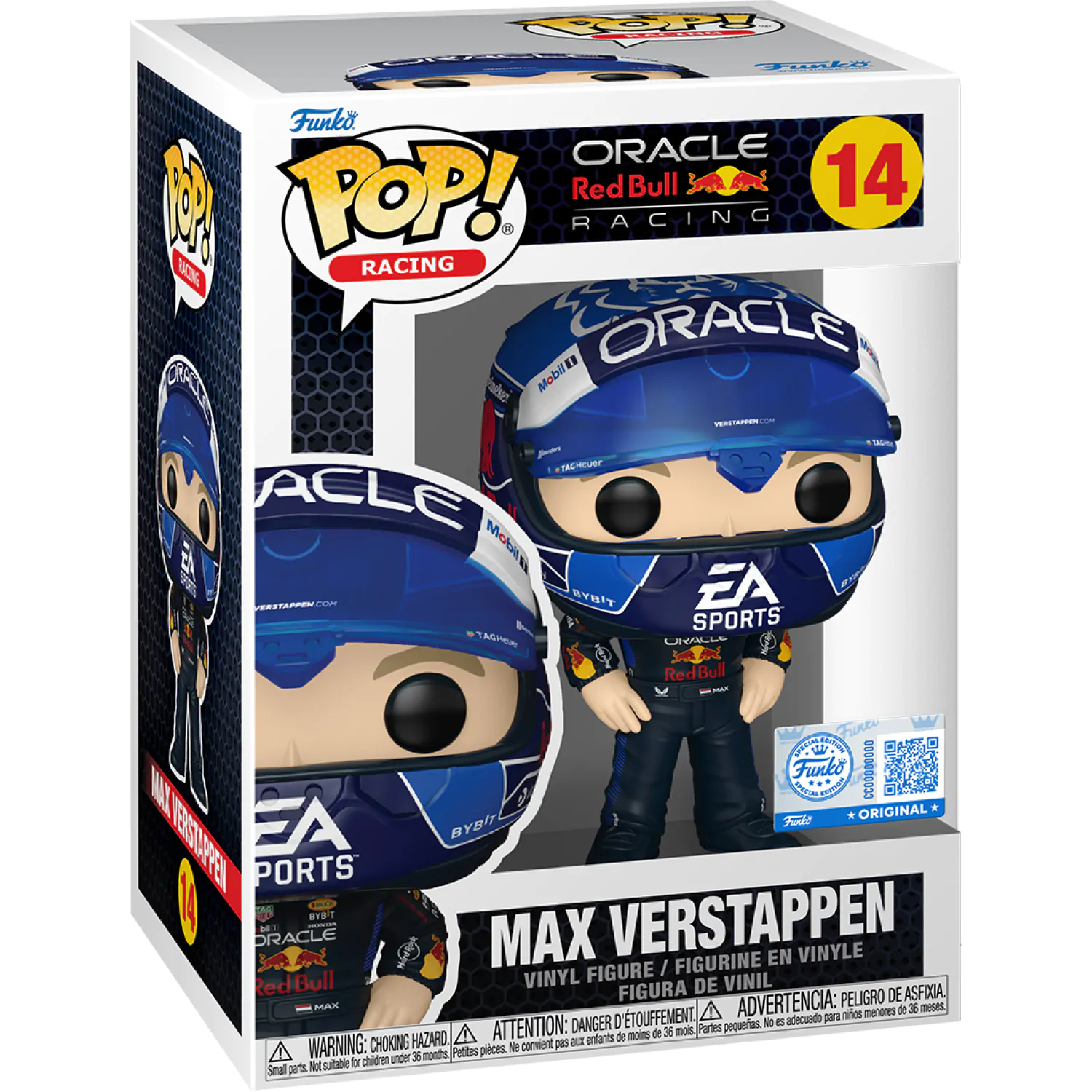 Formula 1 Funko POP! Vinyl Figure Max Verstappen (USA Helmet) 9 cm product photo