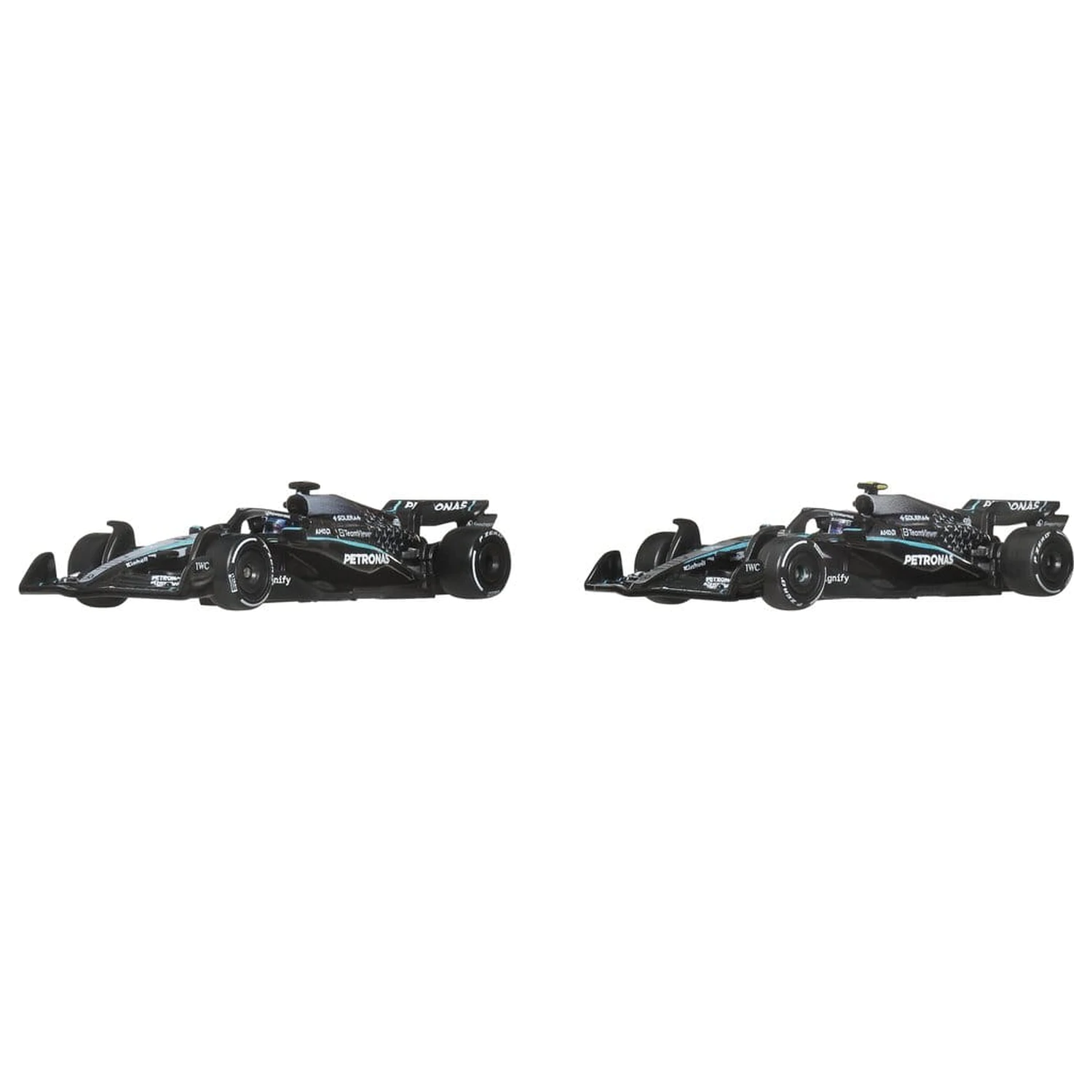 Formula 1 Hot Wheels Premium Die-Cast Vehicle 2-Pack 1:64 Team Mercedes-AMG PETRONAS product photo