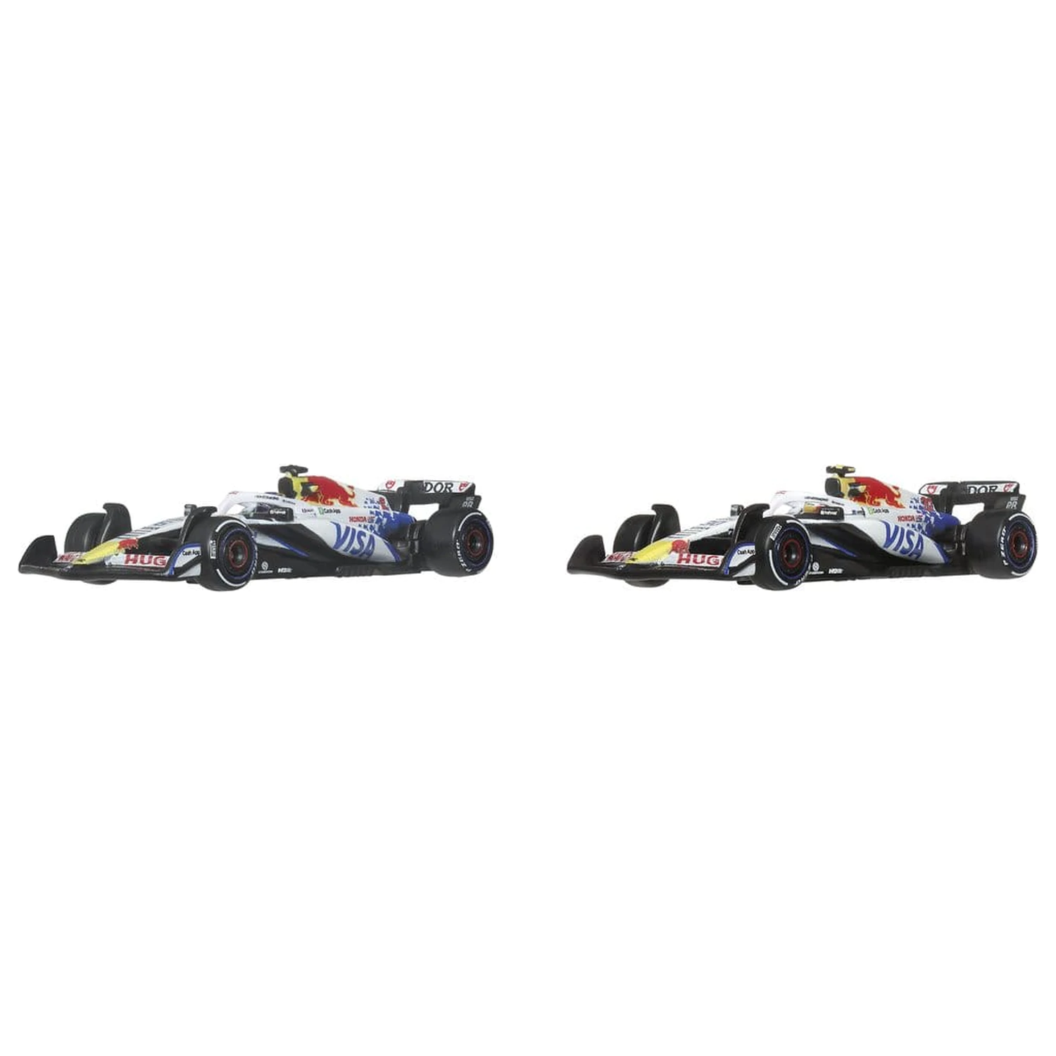 Formula 1 Hot Wheels Premium Die-Cast Vehicle 2-Pack 1:64 Team Visa Cash App Racing Bulls product photo